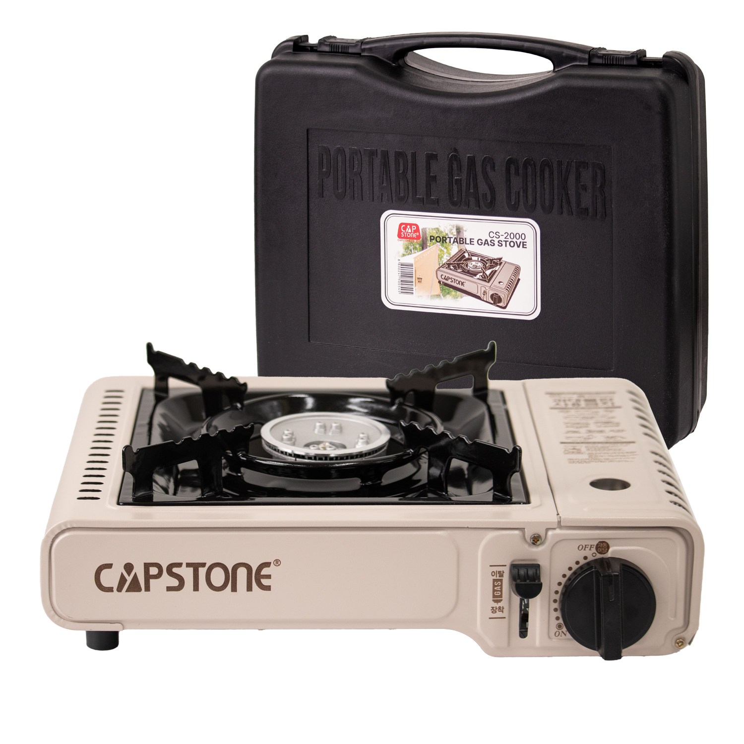 캡스톤 휴대용 캠핑버너 스마일 2000 / 베이지 22,190원