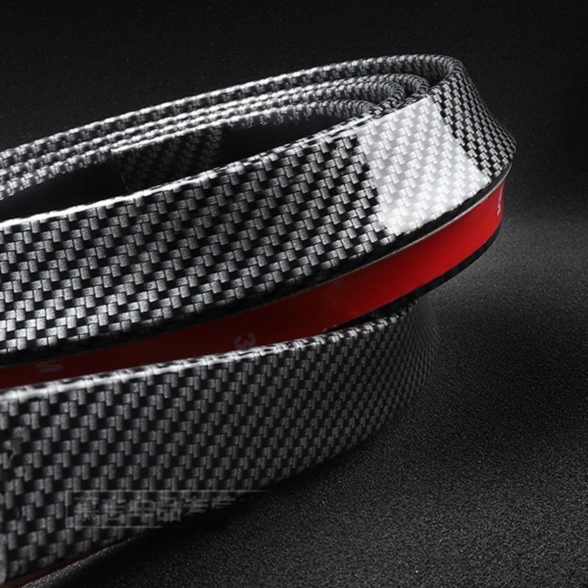 TKB 간지 자동차 프론트 범퍼몰딩 카본, 레드 10,900원