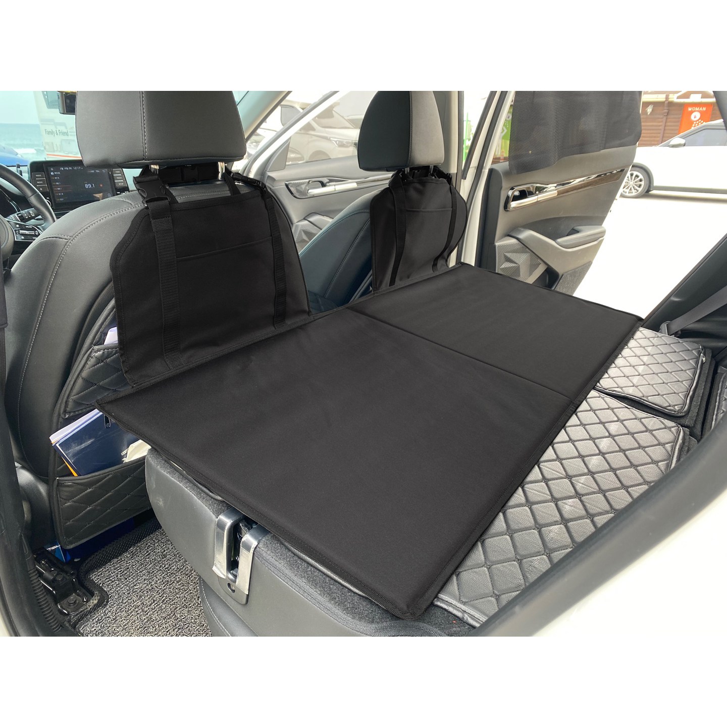 스위카 자동차 뒷좌석 평탄화 차박보드 블랙 32,000원