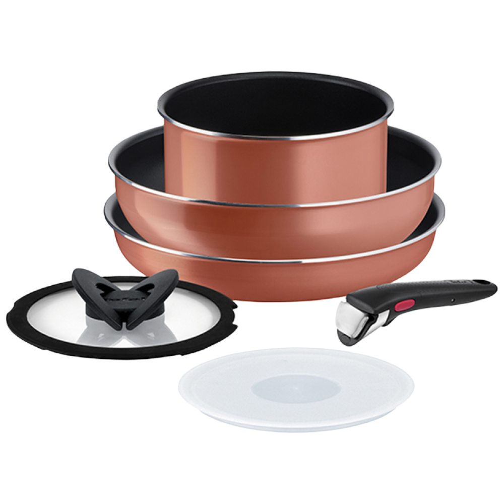 테팔 매직핸즈 엑스엘 포스 레드코랄 볶음팬 멀티 6종 세트, 1세트, 팬26+웍26+편수18+유리/밀폐뚜껑18+매직핸즈, 단품 79,500원