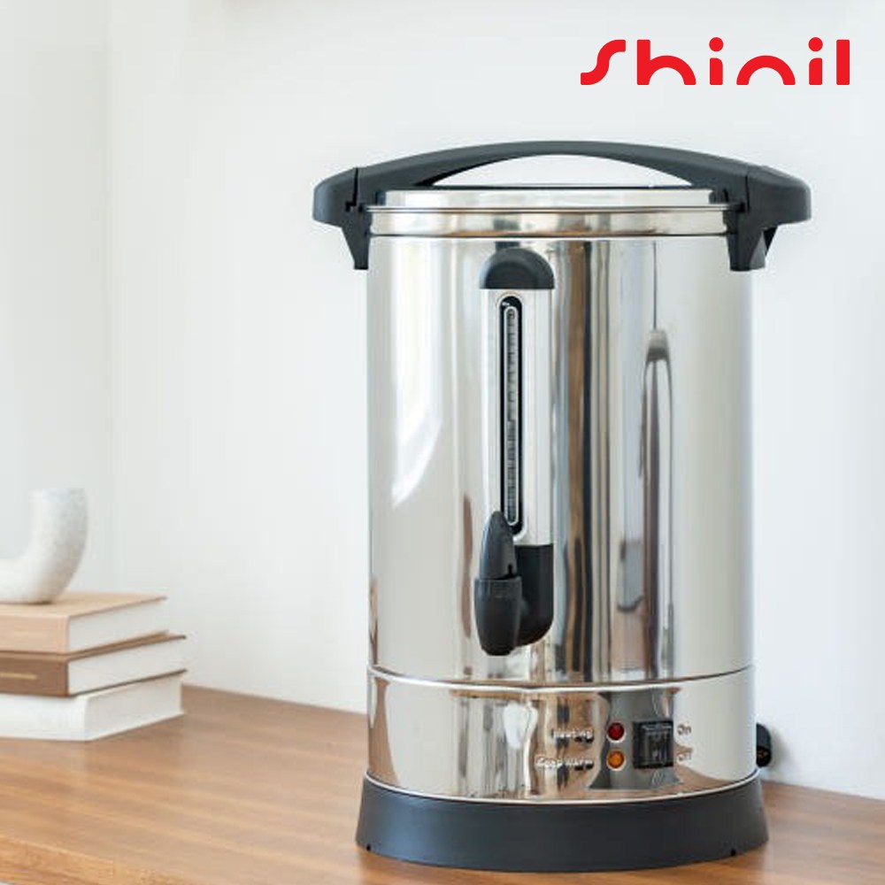 신일 전기물끓이기 스텐 온수통 보온물통 자동 대용량 업소용 전기포트 9L 129,000원