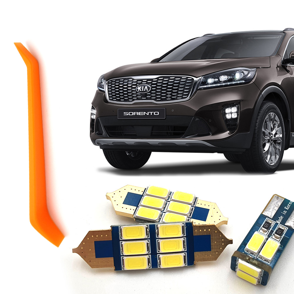 기어가 LED 풀세트 쏘렌토 더 마스터 (14년8월~20년3월) 실내등 번호판등 리무버, 1세트, T10-2개 31-6개 쏘렌토더마스터 13,700원