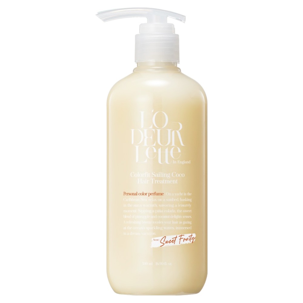 로더렛 인 잉글랜드 컬러핏 세일링 코코 헤어 트리트먼트, 500ml, 1개 8,900원