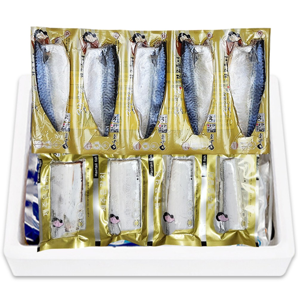 제주특산생선 제주고등어살 은갈치 세트 고갈 모듬 39,100원