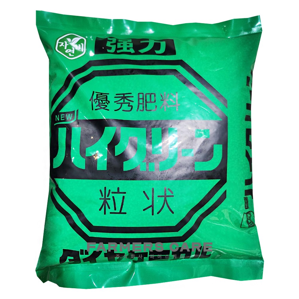 코리아아그로 비료 (제품선택구매) 하이그린5kg 엔텍비료5kg 밑비료 밑거름 퇴비 대용 원예 복합비료, 5kg, 1개 26,700원