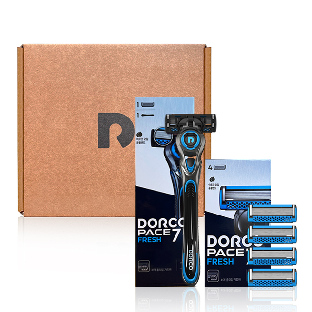 도루코 페이스 7 II 프레쉬 면도기세트, 면도기 + 면도날 5p, 1세트 19,900원