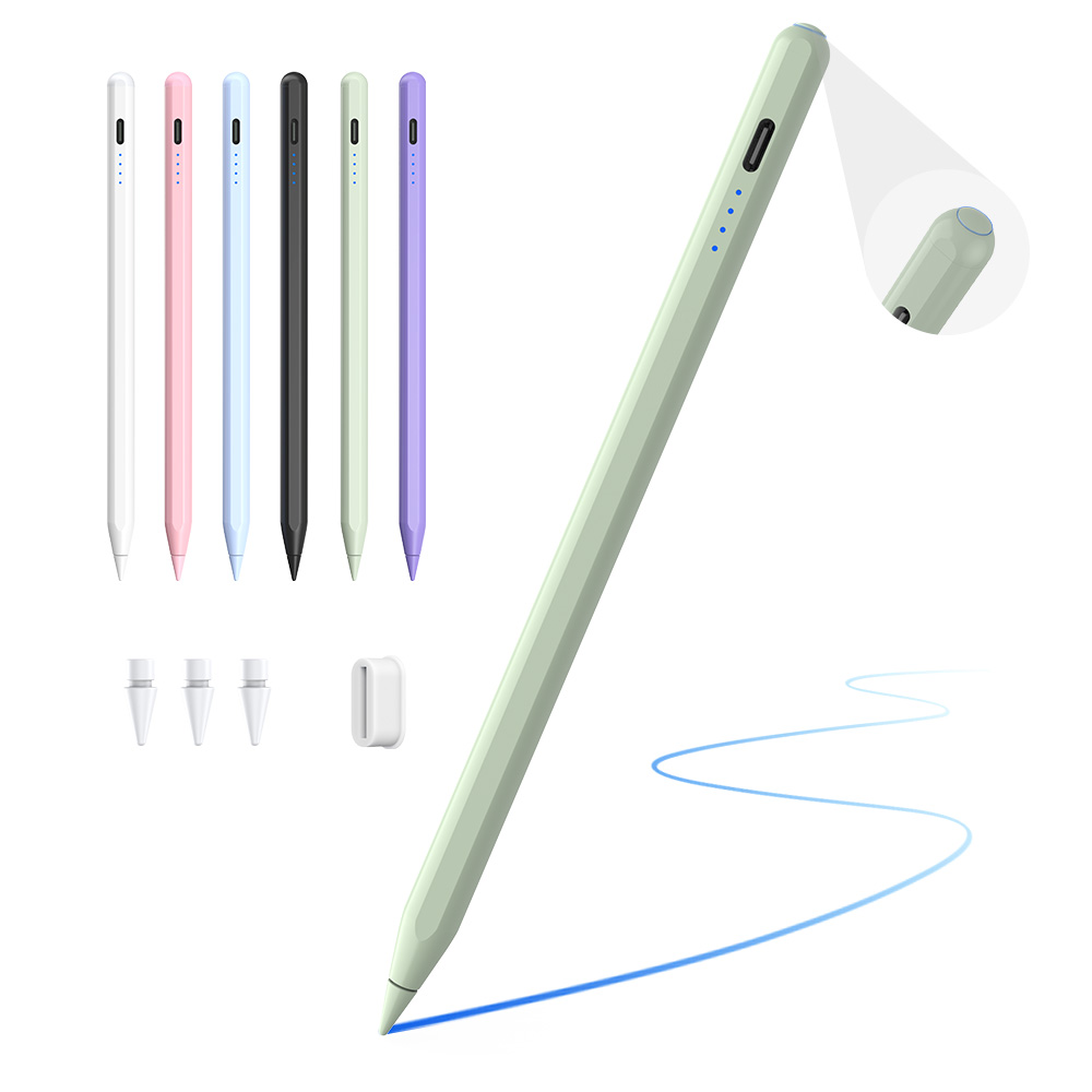 JAMJAKE 아이패드 호환 스타일러스 펜슬 스마트 터치펜 초미세 펜촉 USB-C 충전식 SP8 16,900원