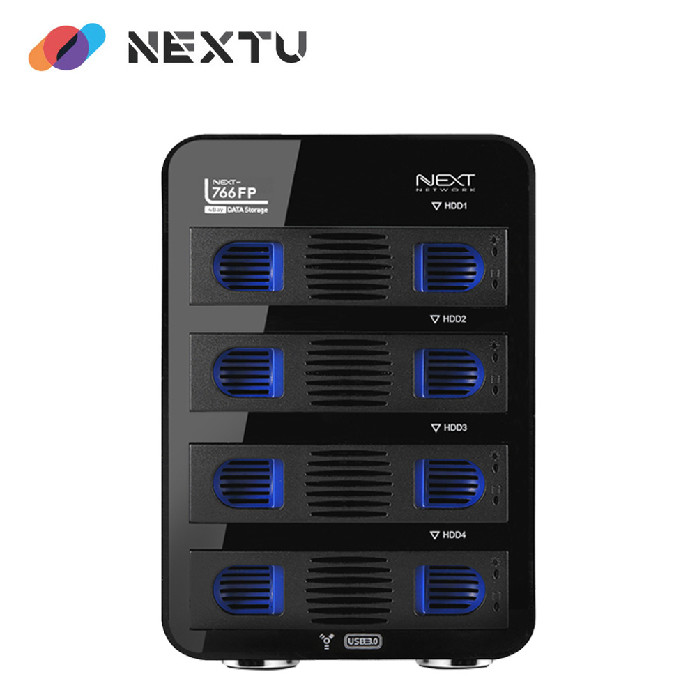 넥스트유 4Bay 하드도킹스테이션 헤이드지원 NEXT-766FP 207,800원