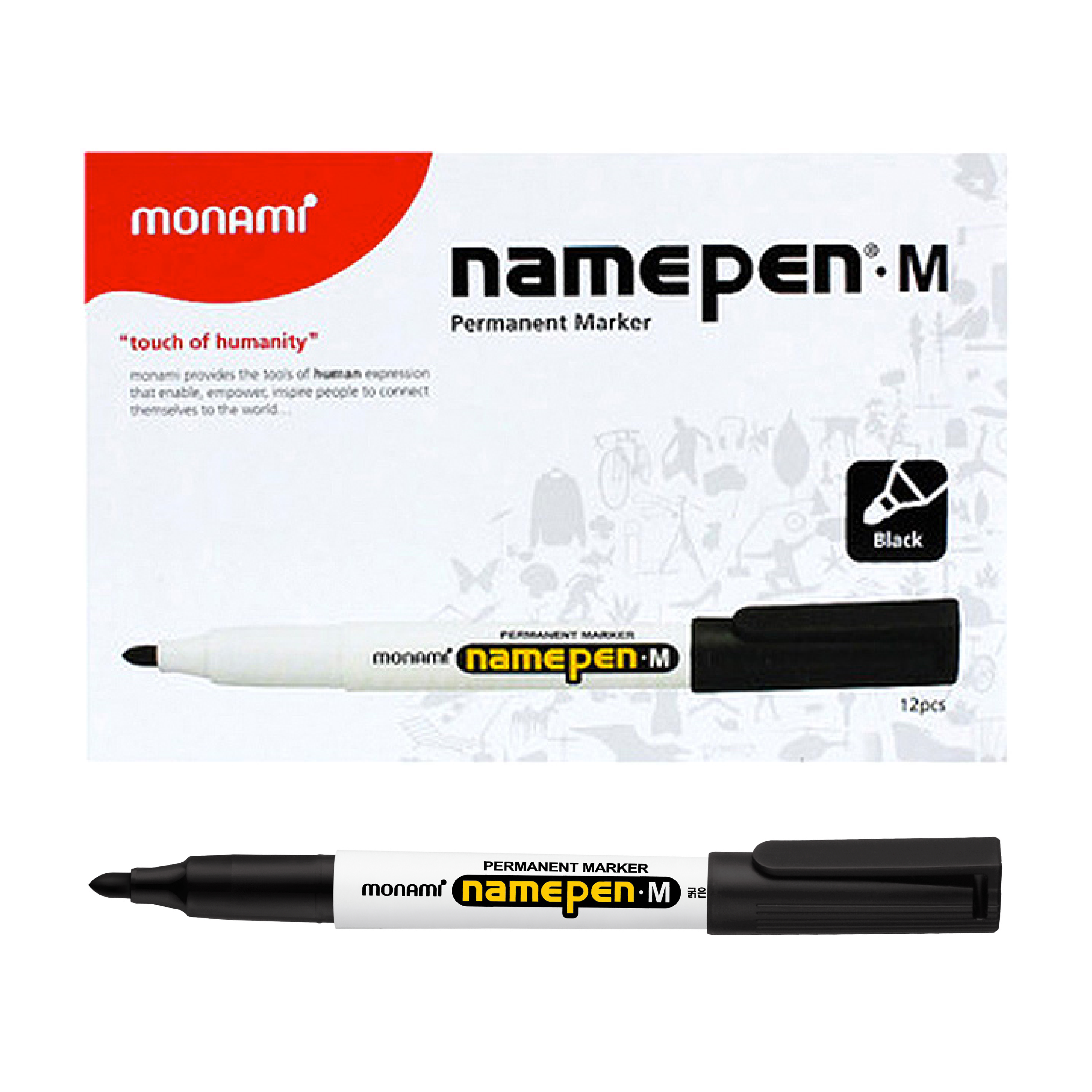 모나미 굵은글씨용 네임펜 M 8,300원