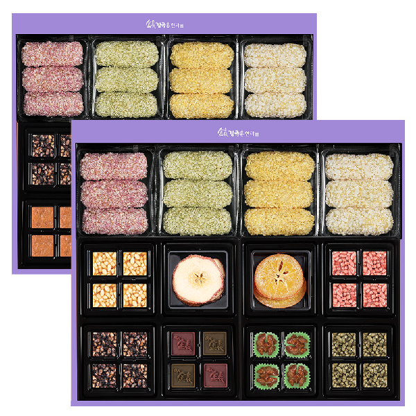 김규흔 한과 연화 2단 고급한과세트 64,400원