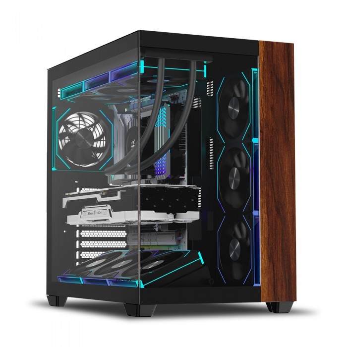 마이크로닉스 WIZMAX 우드리안 MAX 파워업 컴퓨터 케이스 ATX 미들타워 122,000원