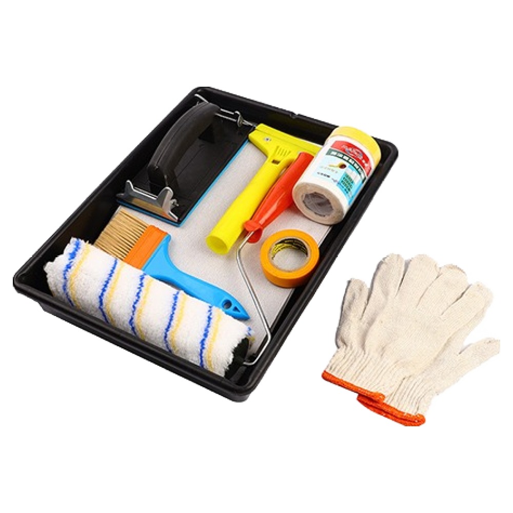 올커버 페인트롤러 붓 트레이 셀프 도색 도구 세트 12,400원