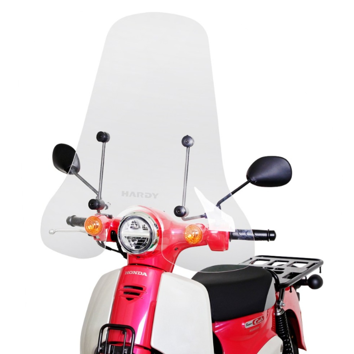 하디 혼다 슈퍼커브110 2021년-2025년 튜닝 롱 클리어 윈드스크린, 1개 125,000원