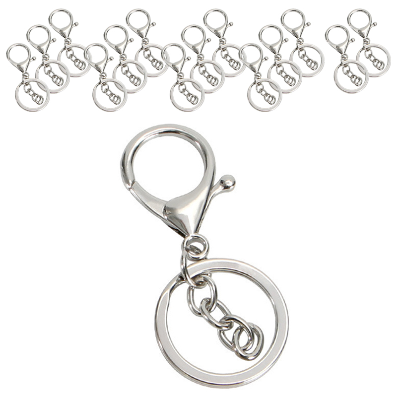 코히모 체인형 키오링 연결 키링 고리 15p 세트 4W015, 실버, 15개 6,900원