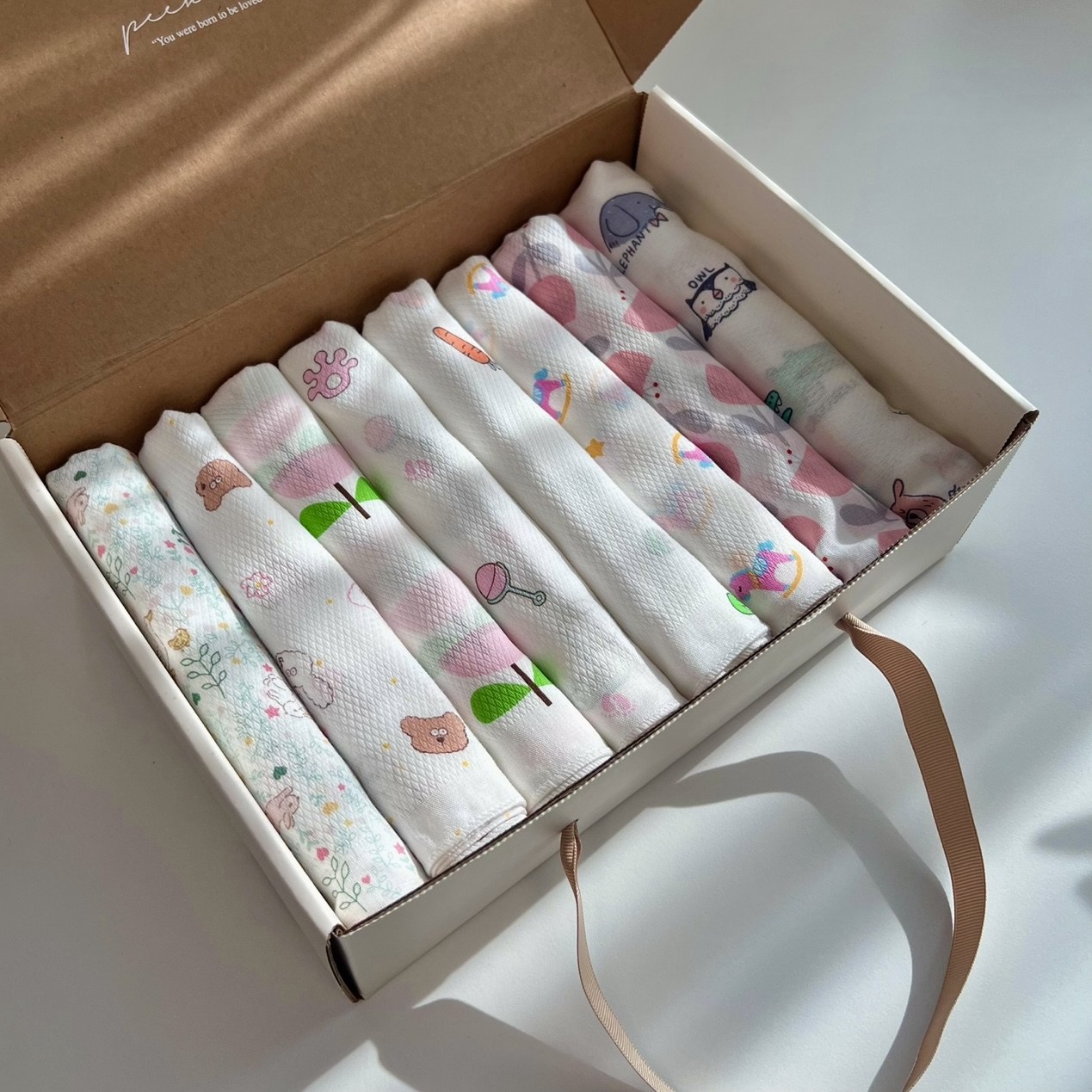 피카부 아기 손수건 40장 +손잡이형 선물박스 / 임신 출산 선물세트 39,900원