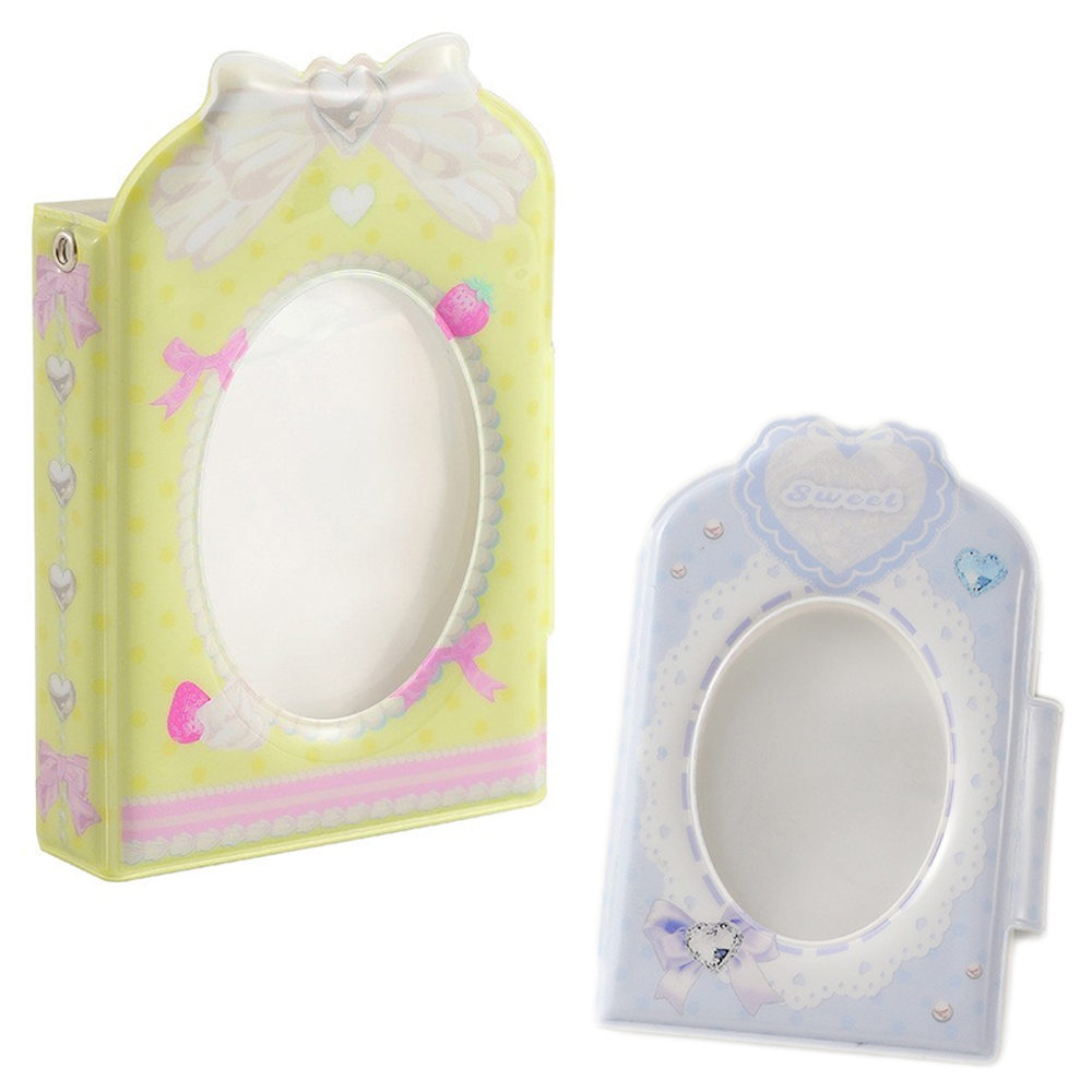 만들하비 폴라로이드 카드 앨범 포토 바인더 다이어리 더블 2종 세트, 옐로우화이트리본, 블루하트, 20매 15,680원