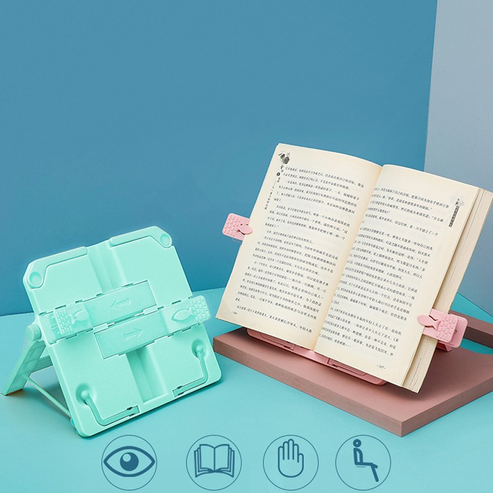 파스텔 휴대용 독서대 멀티 스탠드 어린이 성인 각도조절 책거치대 책받침대 북스탠드 5,900원