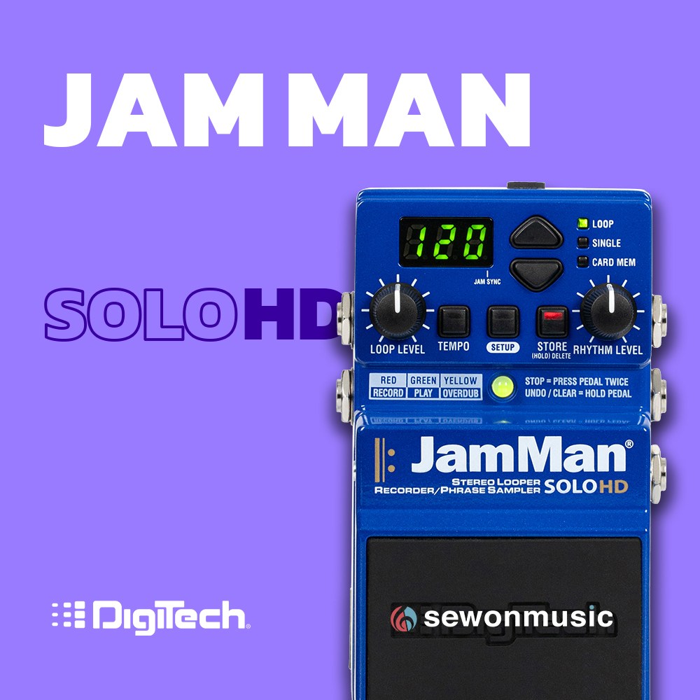 디지텍 기타이펙터 Jam Man Solo HD 루퍼, 1개 360,000원