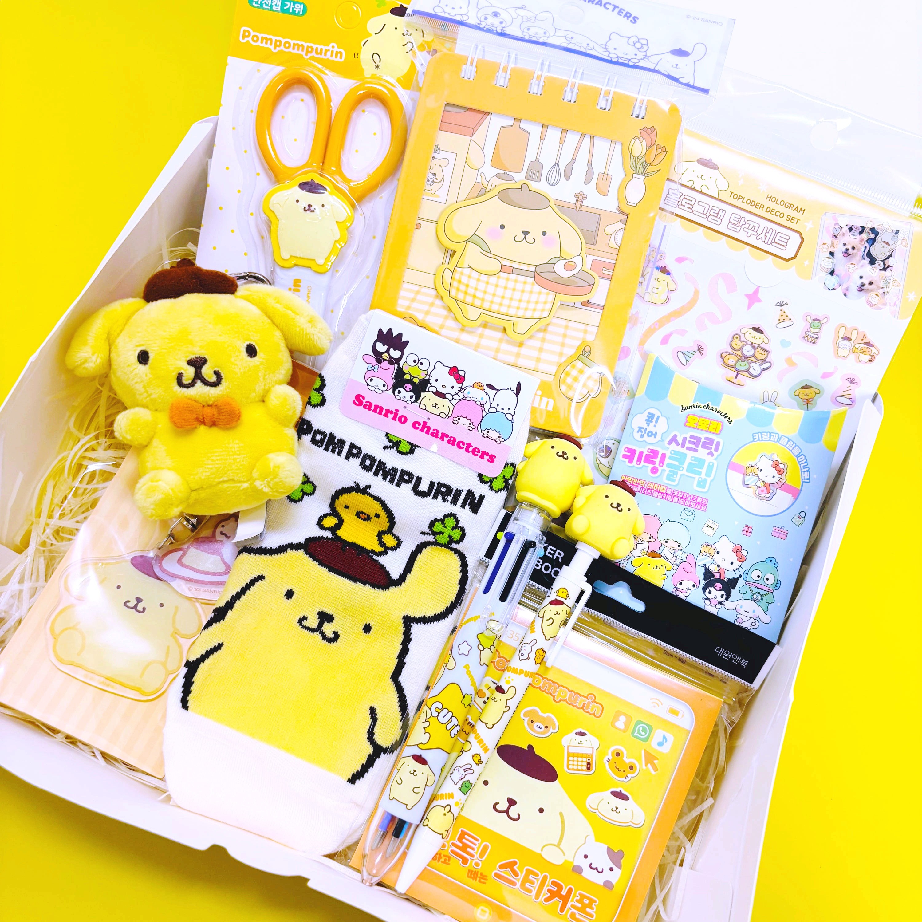 산리오 문구 세트 폼폼푸린 조카 생일 선물 어린이날 필통 학용품 스티커 27,900원