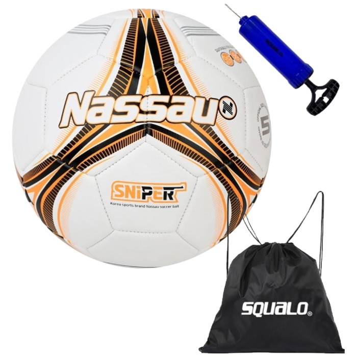 낫소 스나이퍼 축구공 5호 NSSF-5 완벽한 구에 가까운 형태 안정적인 드리블 뛰어난 내구성 4계절 축구공 16,900원