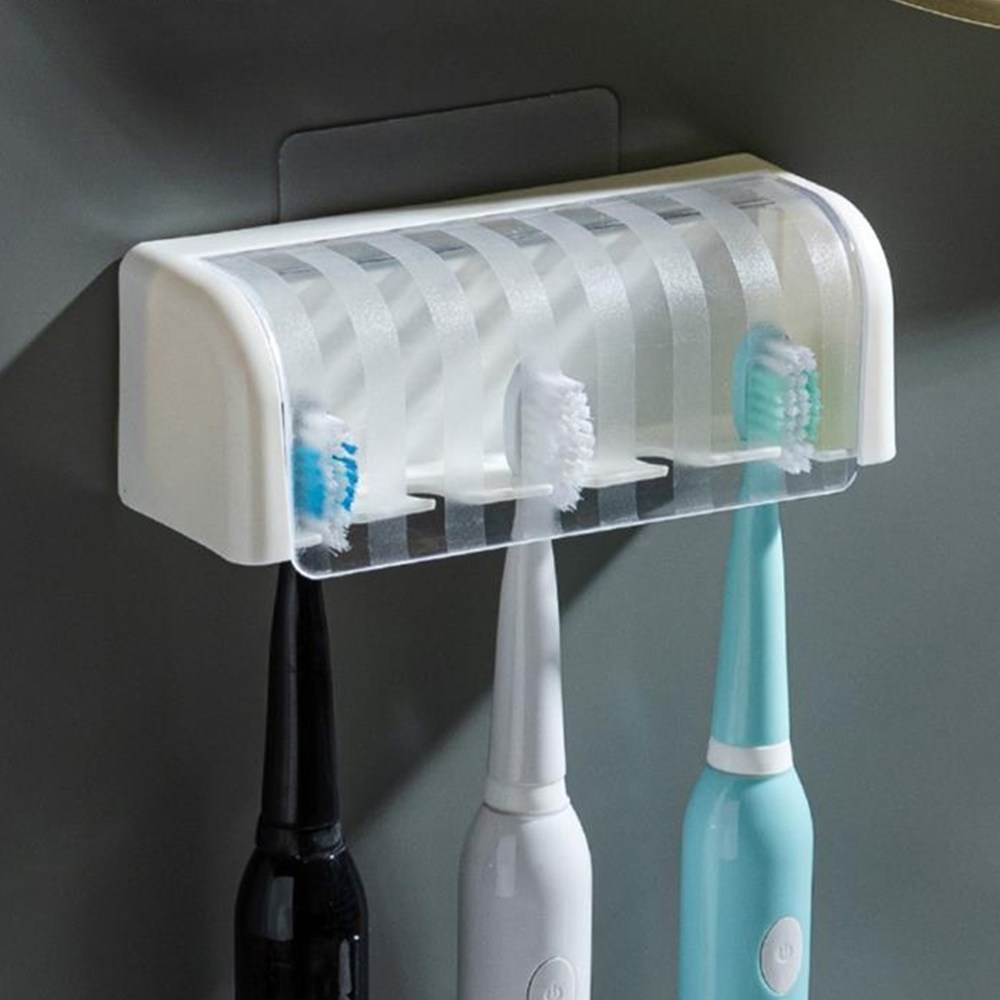 에브리누리 부착식 칫솔거치대 칫솔보관 칫솔걸이 무타공칫솔걸이 2,920원