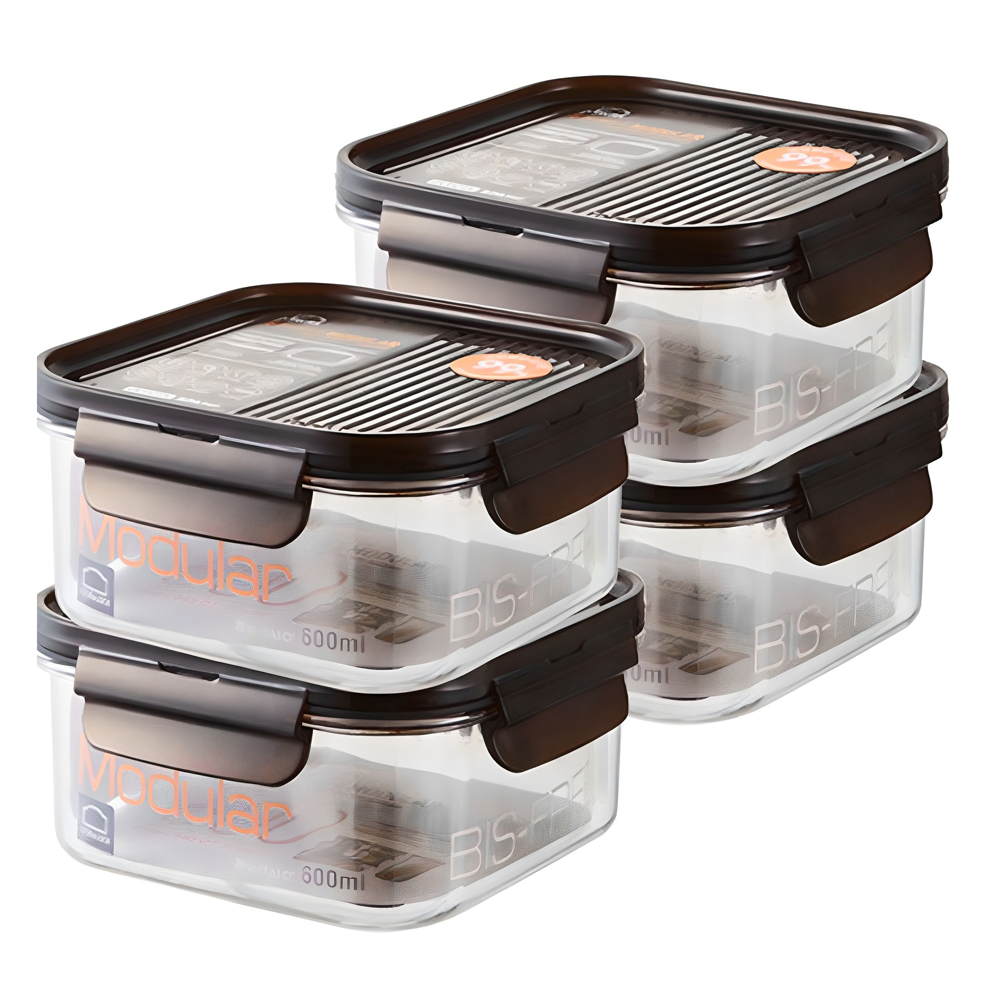 락앤락 비스프리 모듈러 정사각 밀폐용기 15,900원