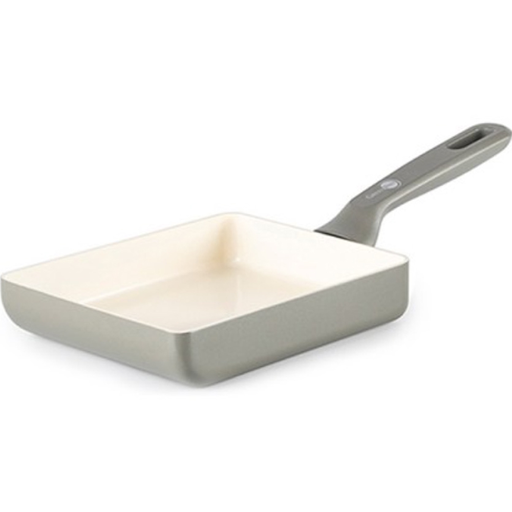 그린팬 인덕션 멤피스 세라믹코팅 사각 에그팬 쿼츠 그레이, 18cm, 1개 27,640원
