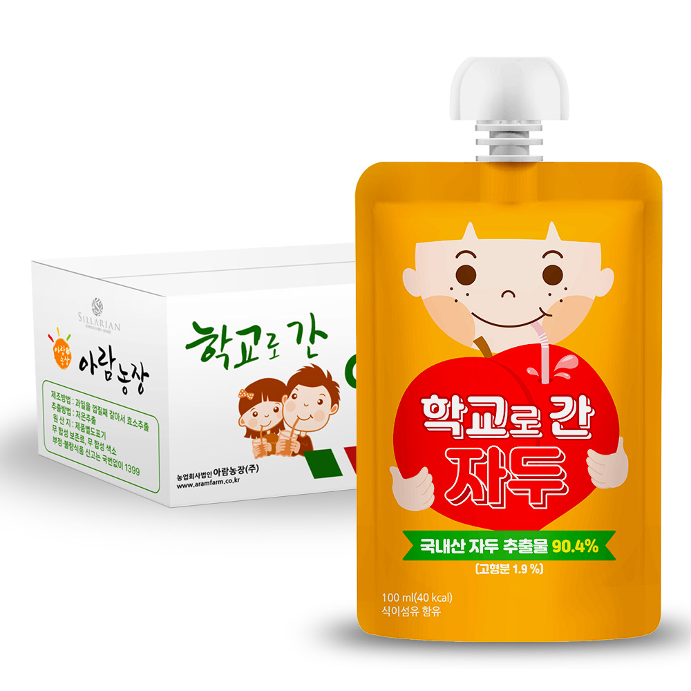 아람농장 학교로 간 자두, 100ml, 40개, 자두맛 30,080원