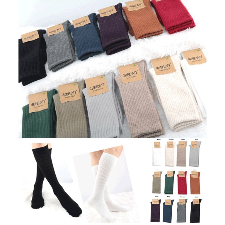 [무배/당일출고]madeinkorea국내자체제작 (절대흘러내림X/쫀쫀)면함유량2배 데일리 여성 프리미엄 20수 도톰 테니스 삭스 장말 긴양말 발목골지 3/3+3켤레 7,900원