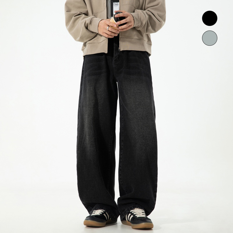 HANYO 와이드 빈티지 워싱 벌룬 루즈핏 데님 팬츠 청바지 28,600원