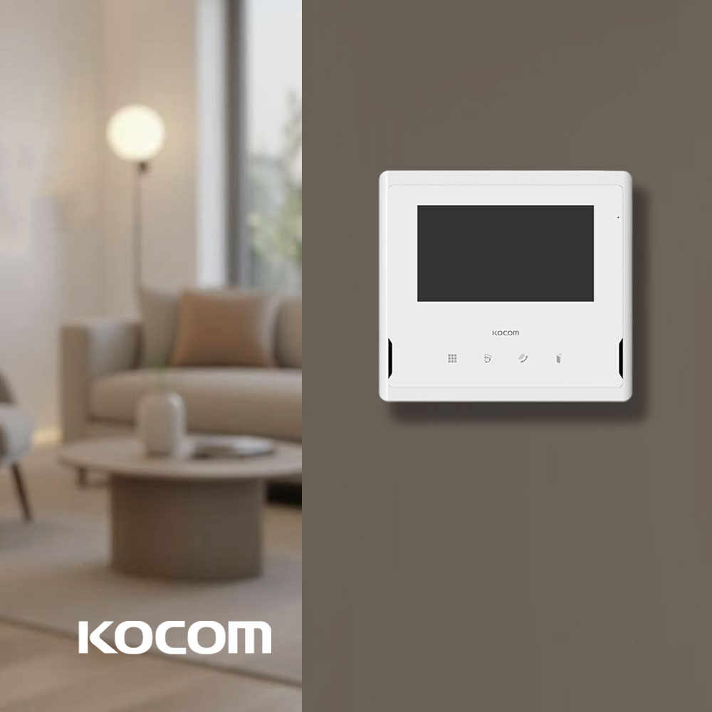 코콤 7인치 4선식 아날로그 노출형 인터폰 비디오폰 KCV-S701 KC-R81E 초인종 세트 129,900원
