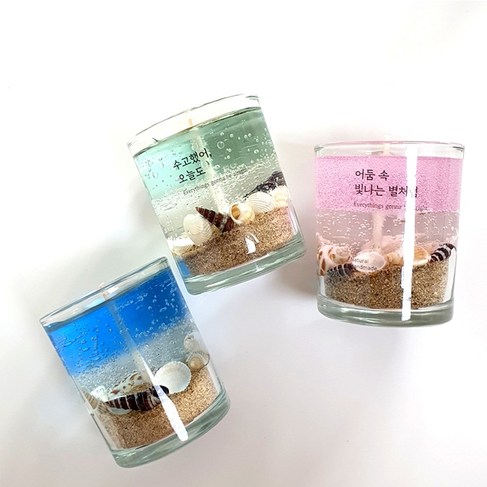 달빛마녀캔들 7온즈 3개 바다캔들 만들기 DIY 키트-(210ml), 210ml 24,000원