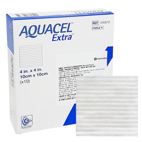 ConvaTec 콘바텍 아쿠아셀 엑스트라 10x10cm 10매 (420672) 42,500원