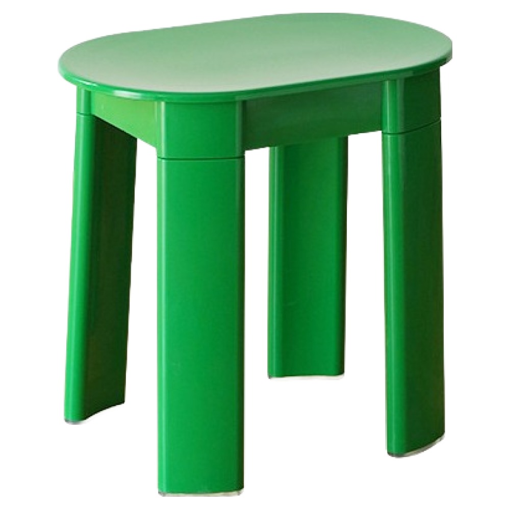라라하우스 일립스 플라스틱 컬러 스툴, 아이리쉬 그린, 1개 28,890원
