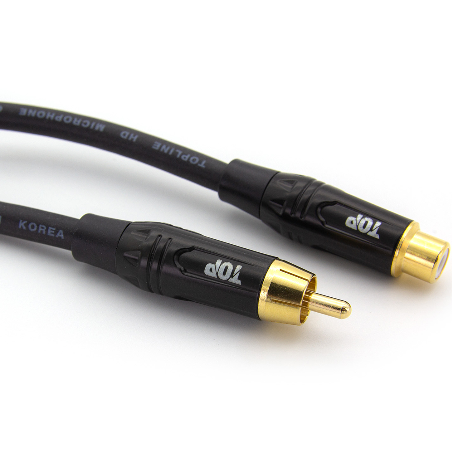 에이치디탑 국산 RCA 암 TO RCA 수 케이블 HT-TP575 15,500원