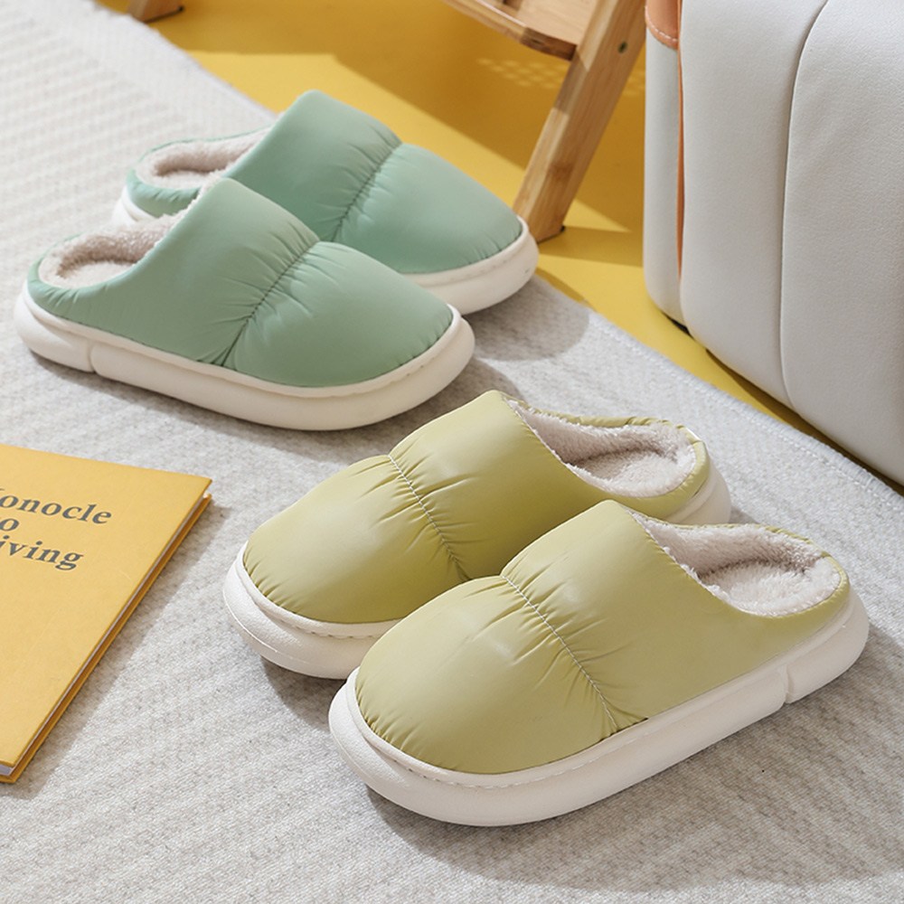 WA365 방수 패딩 털슬리퍼 겨울 기모 실내화 남성 여성 푹신한 보온 방한화 4,980원