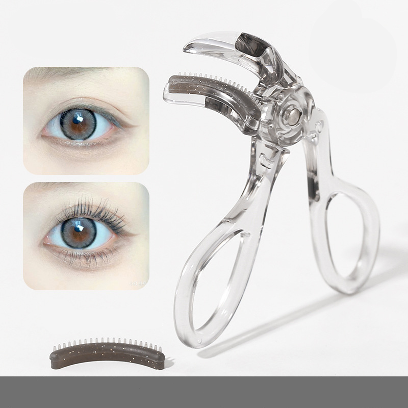 투명 속눈썹 뷰러 자연컬 자국없는 초보자용 실리콘 뷰러, 1개, 투명 8,900원