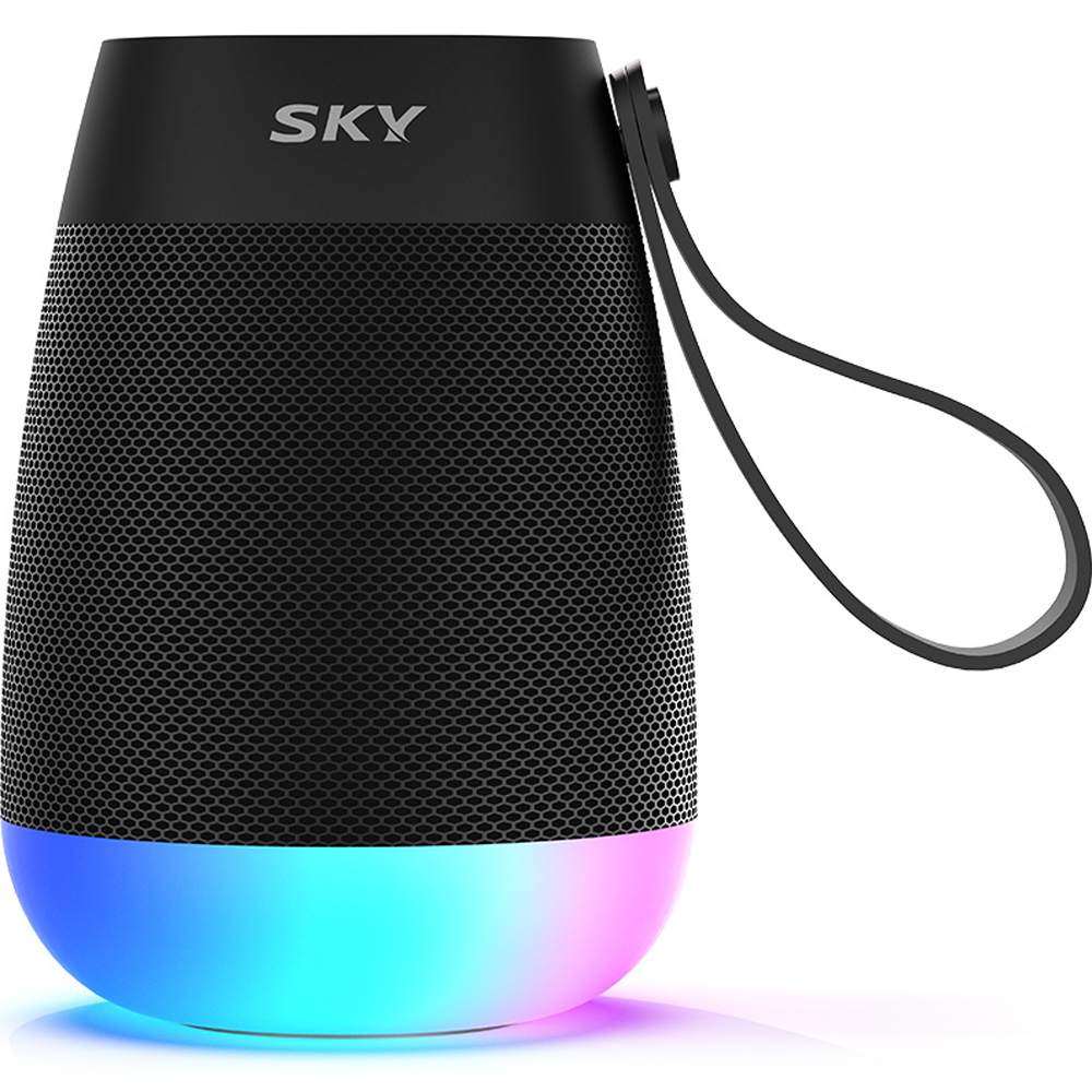 SKY 붐 네온 N1 5W LED 블루투스 5.3 스피커, SKY-BN1, 블랙 16,650원