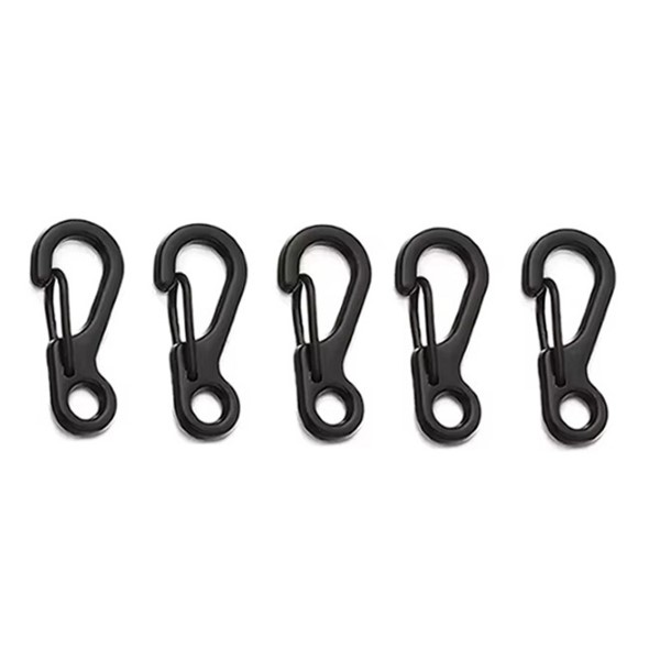 초미니 카라비너 25mm 5개입 / 미니 비너고리, 1세트, 블랙 7,400원