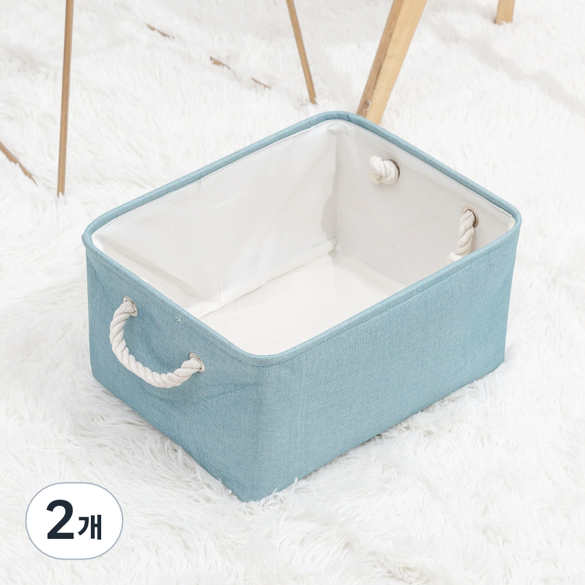 헤이번 네츄럴 린넨 바구니 47,000원