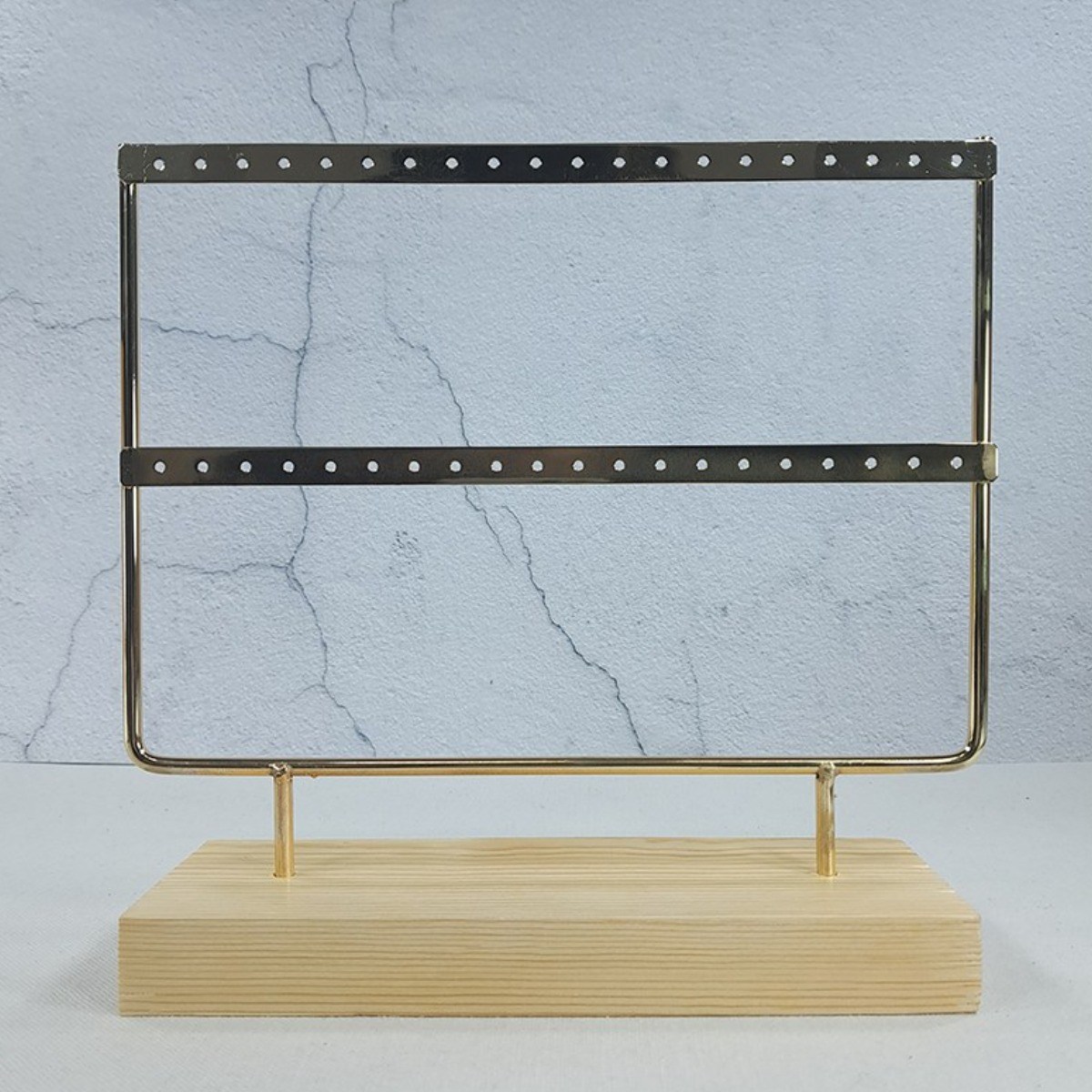 원목받침 금속 2단 귀걸이진열대 (2200) 8,000원