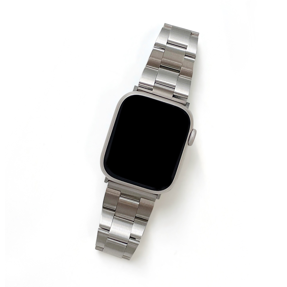 우먼스9999 애플워치 8 7 6 5 4 3 SE 호환 가능 이지핏 메탈 스트랩 밴드, 실버, 1개 19,460원