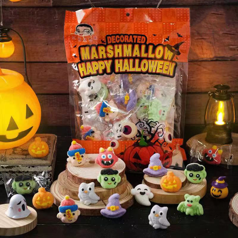 OKYAIOS 할로윈 마시멜로 젤리 사탕 할로윈 캔디, 2개 38,600원