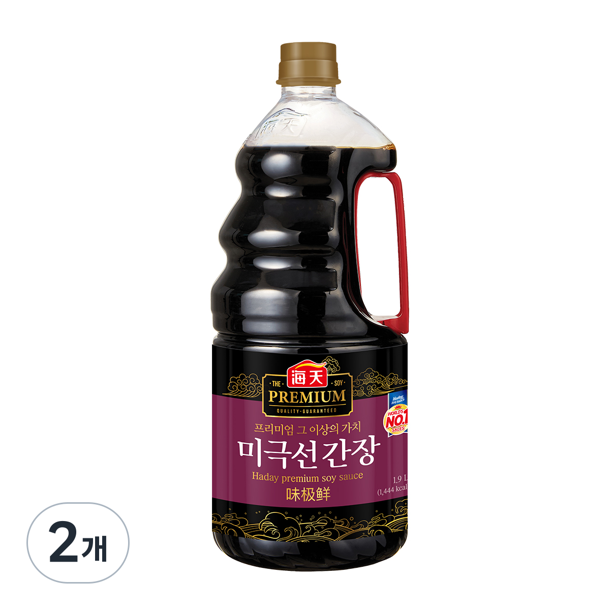 해천 사조대림 미극선 간장, 1.9L, 2개 21,000원