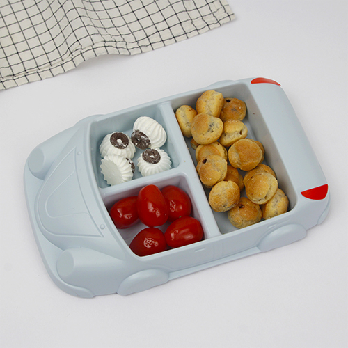 피치애플 유아 어린이 식기 공룡 자동차 나눔 접시 식판, 현재가 8,900원