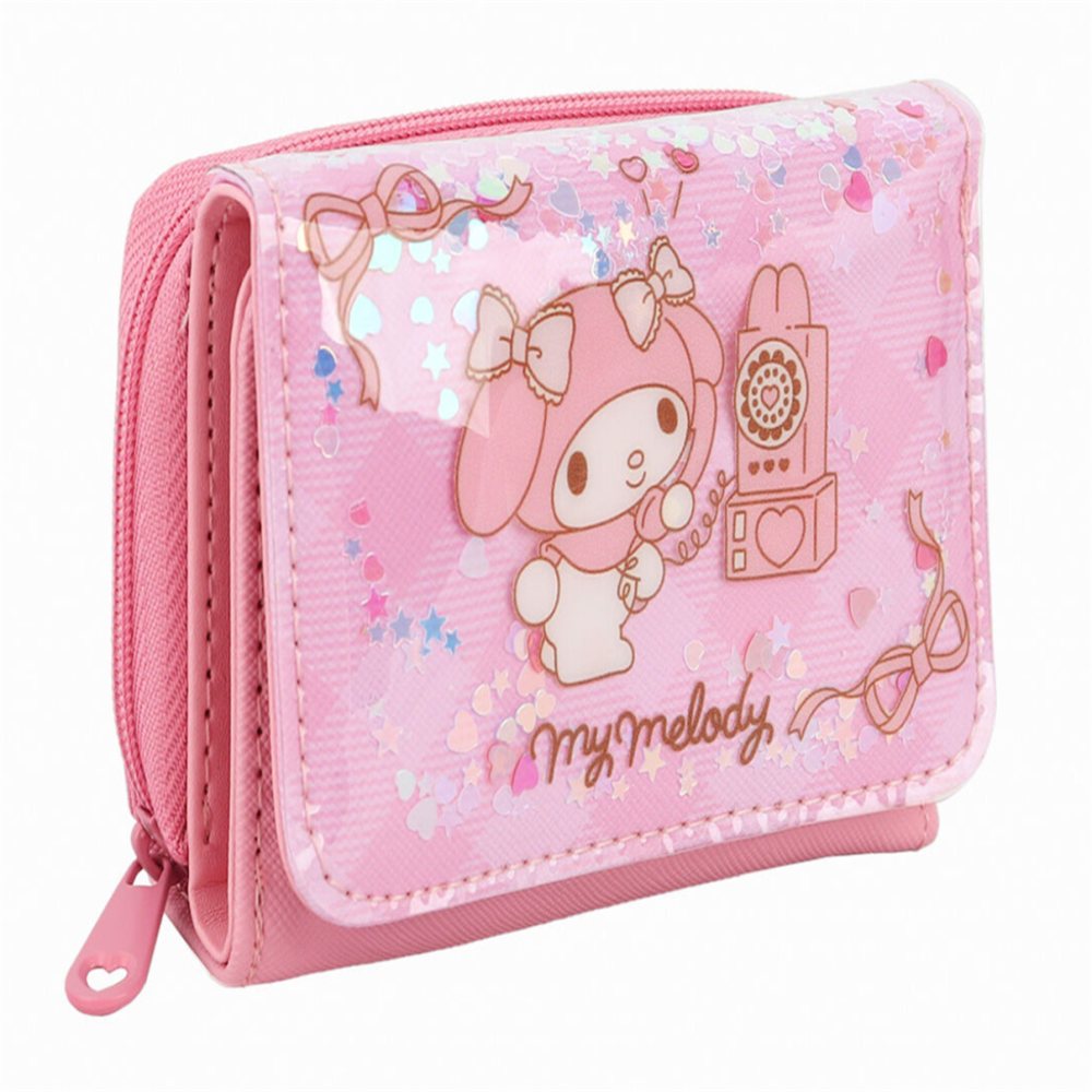 딜리고 학생지갑 동전지갑 반지갑 마이멜로디 해피 스팽글 여아지갑 초등거울지갑 생일선물 19,600원