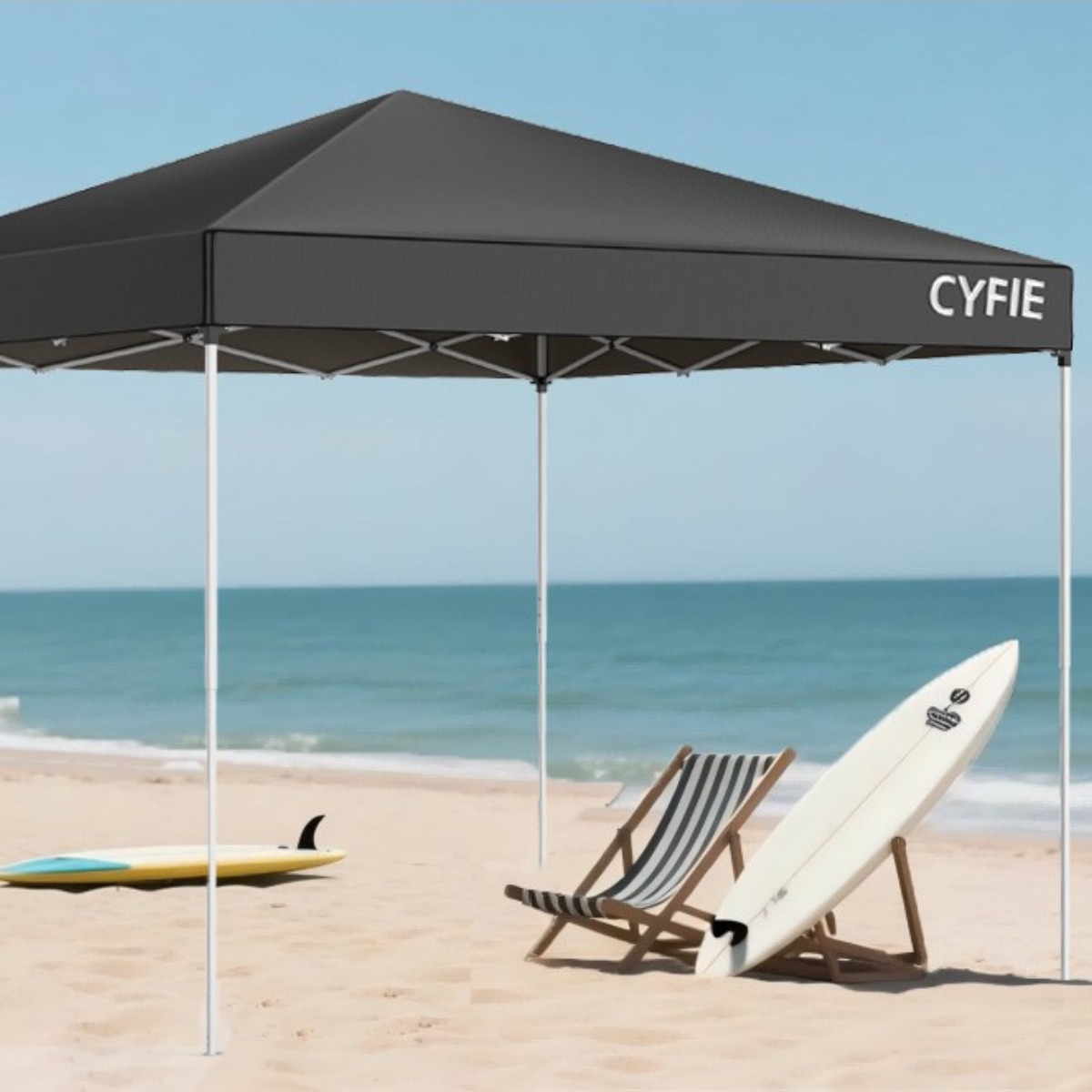 CYFIE 정원용 캐노피 천막 야외 접이식 테라스 차양막 행사용 방수 텐트 캠핑 타프 대형 3x3 여름 4-6 인용 79,000원