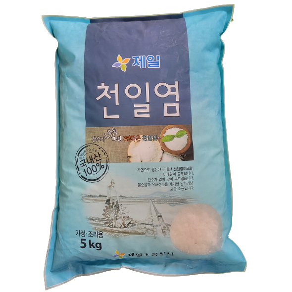3년묵은 신안 천일염 5kg (간수뺀 굵은소금), 5kg, 1개 18,500원