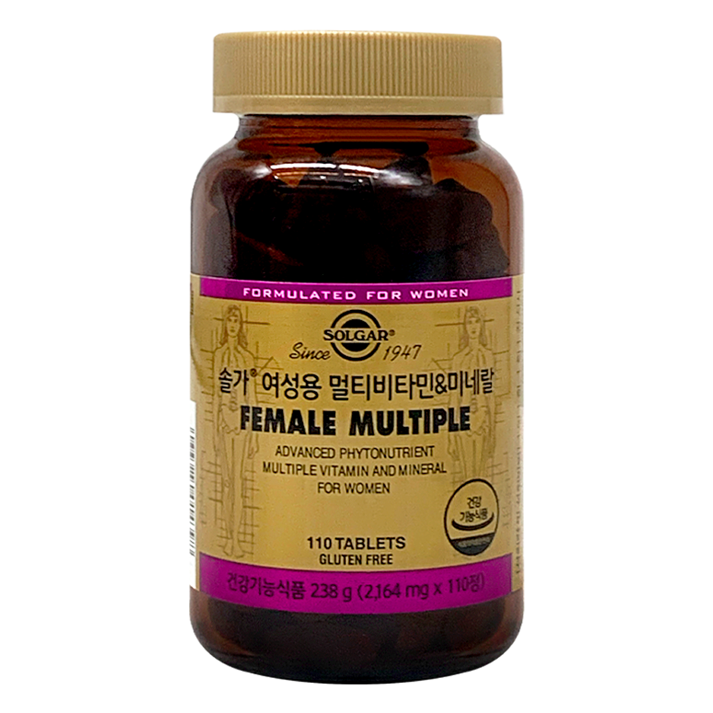 솔가 여성용 멀티비타민 미네랄 238g 59,700원