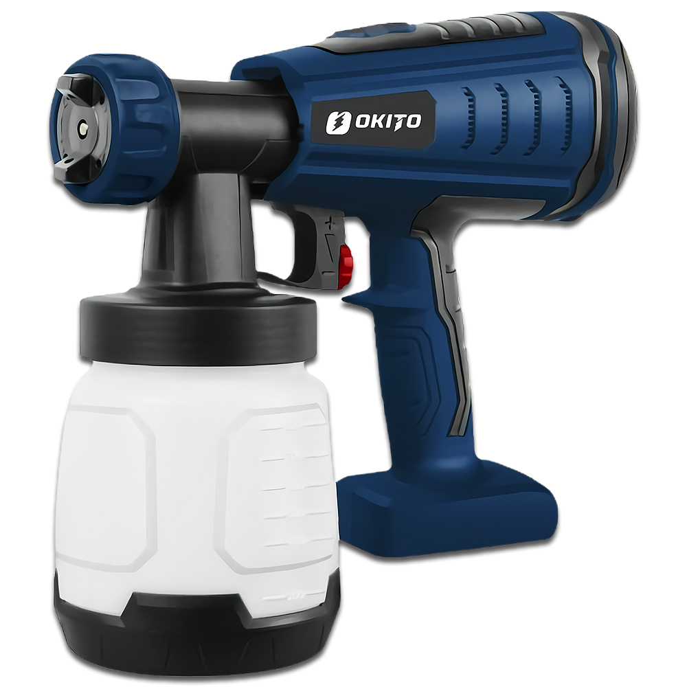 오키토 보쉬 18V 무선 에어리스 전기 충전 스프레이건 전동 도장기 페인트 분사기 후끼 KSG-77B 74,000원